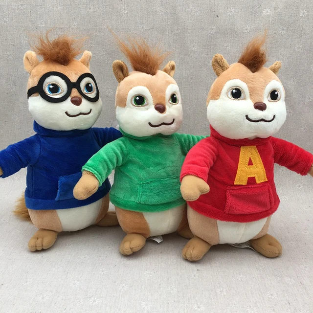 Brinquedos Alvin E Os Esquilos E As Esquiletes Compre Ty Beanie Bebês