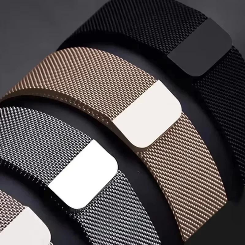 Xiaomi Redmi Watch 5 용 22mm 밀라노 스트랩 액티브 메탈 솔로 루프 스테인레스 스틸 밴드 Redmi Watch 5 Lite 마그네틱 손목 밴드