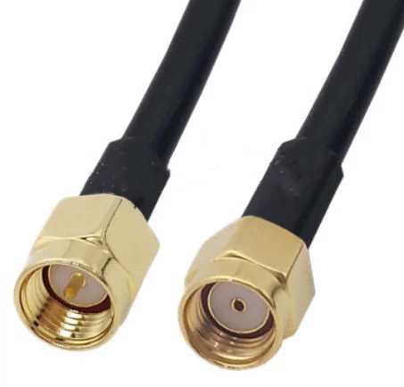 LMR-240 50-4 Cable SMA TO SMA Adapter To Male Female Connector LMR240 Coaxial Pigtail Jumper