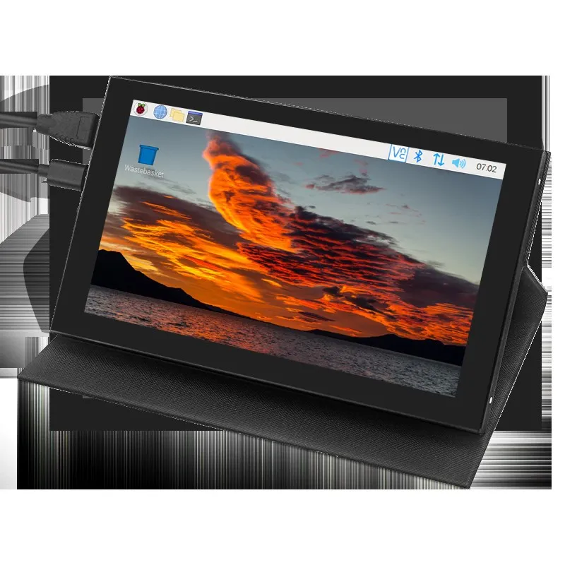   7 ġ IPS ġ ũ 1024*600 HDMI ȣȯ LCD  ÷, ̽ Ȧ ,   4B  PC 