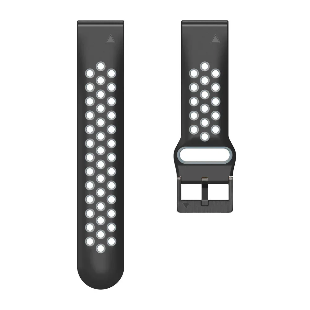 Quick EasyFit Silicone Strap Wristband for Smart Watches - 22mm/26mm