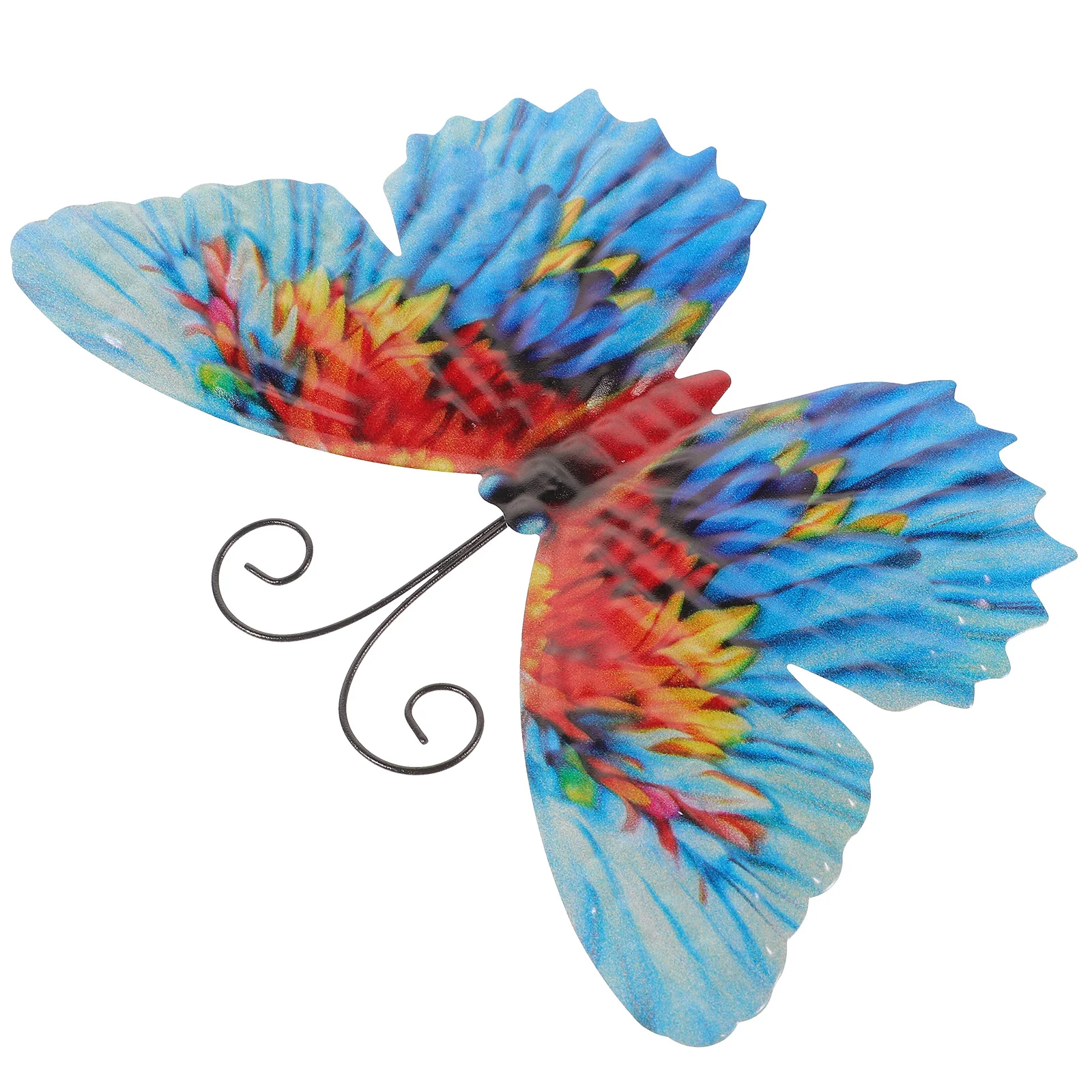 

Butterfly Home Decor Art Wall Butterflies Sculpture during The Fence Metal Hanging Decors Outdoor Iron Crafts