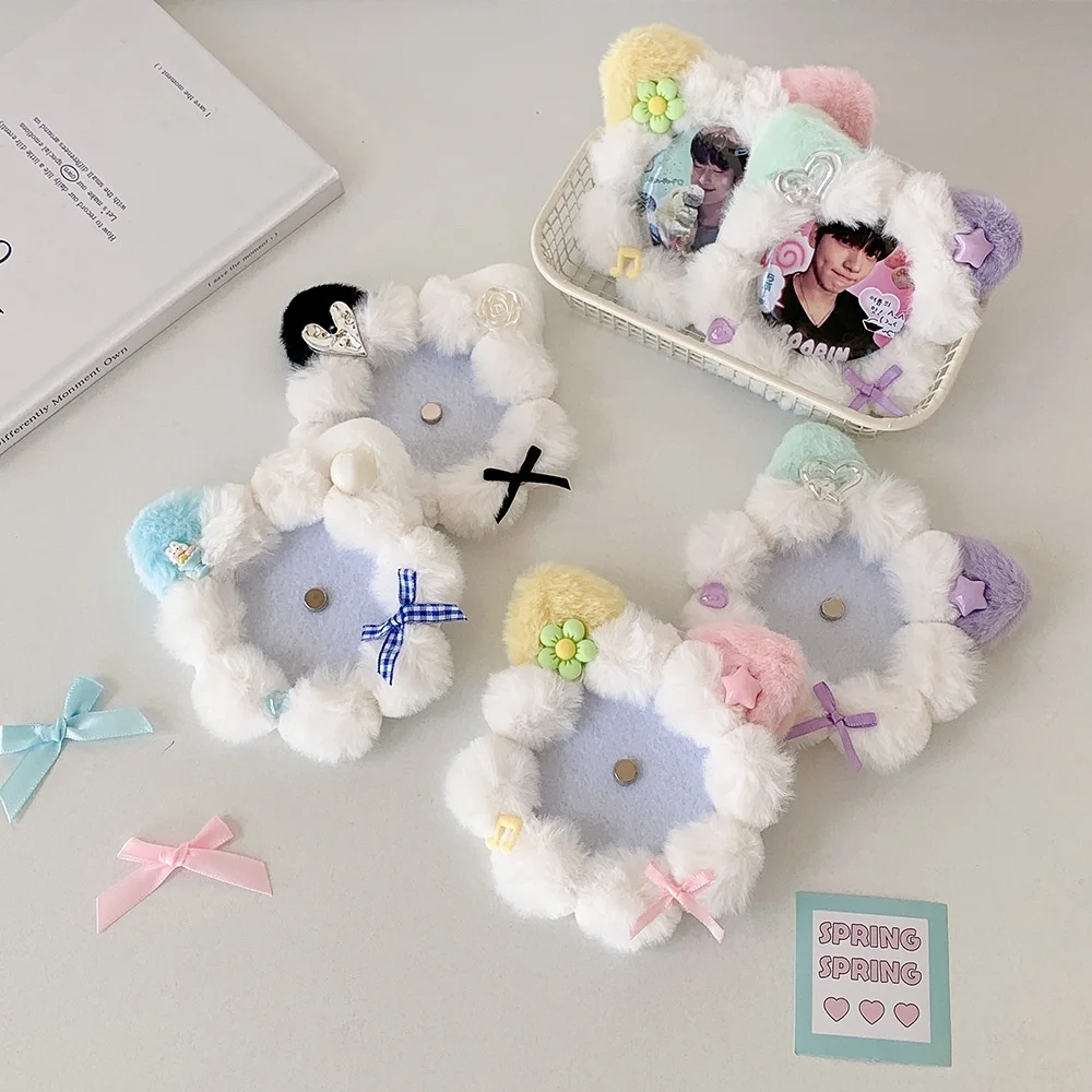 Cute Cat Ear Badge Holder Decorative Plush Badge Display Pendant Anime Ita Bag Ornament Cute School Student Backpack Decoration