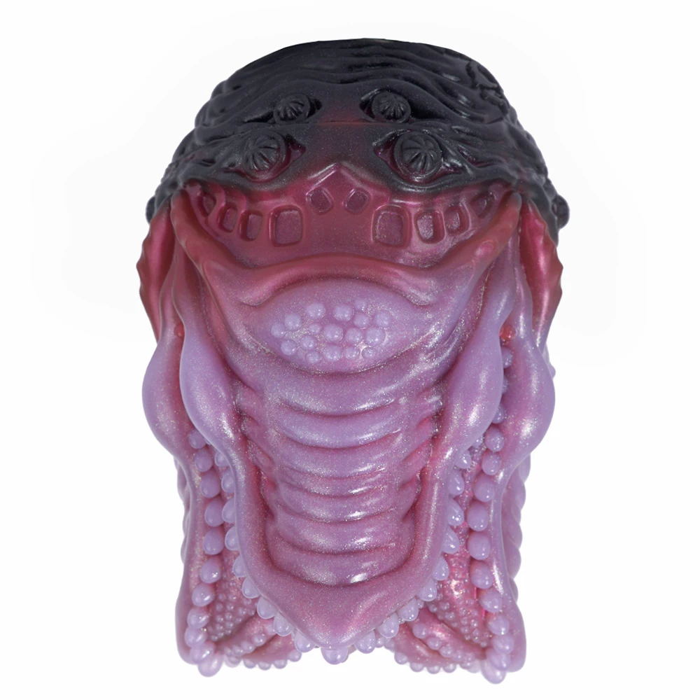 Male Masturbator Alien Egg Mold Fantasy Stroker Liquid Silicone Sex Toy Masturbation Cup For Penis Massage