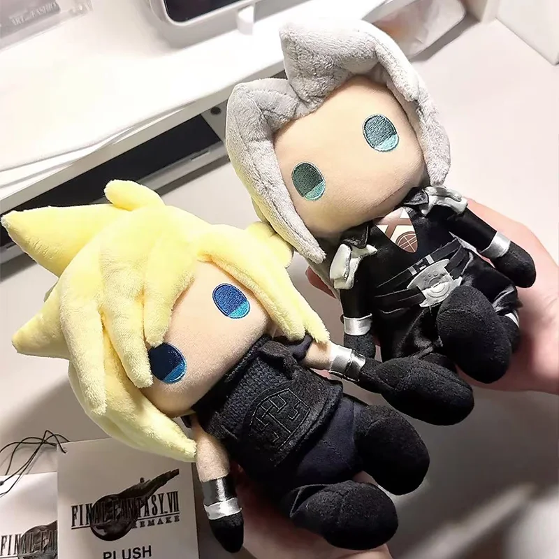  Ff7 게임 클라우드 스트라이프 세피로스 잭 페어 귀여운 봉제 인형 장난감 컬렉션 친구 크리스마스 선물