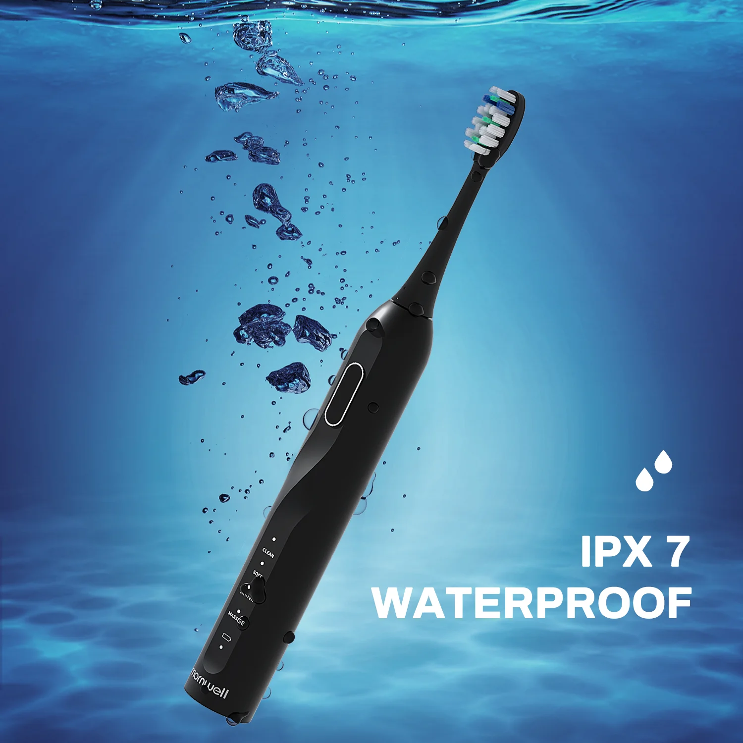 Electric Sonic Toothbrush Mornwell T38  USB Charge Adult Waterproof Ultrasonic Automatic Tooth Brush kid rechargeable toothbrush 5