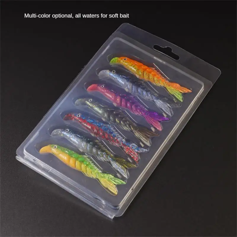 

Keel Multi-section Fishing Lure 8cm Double Color Scissors Tail Soft Bait Luya Artificial Bait Sea Fishing Accessories Boxed