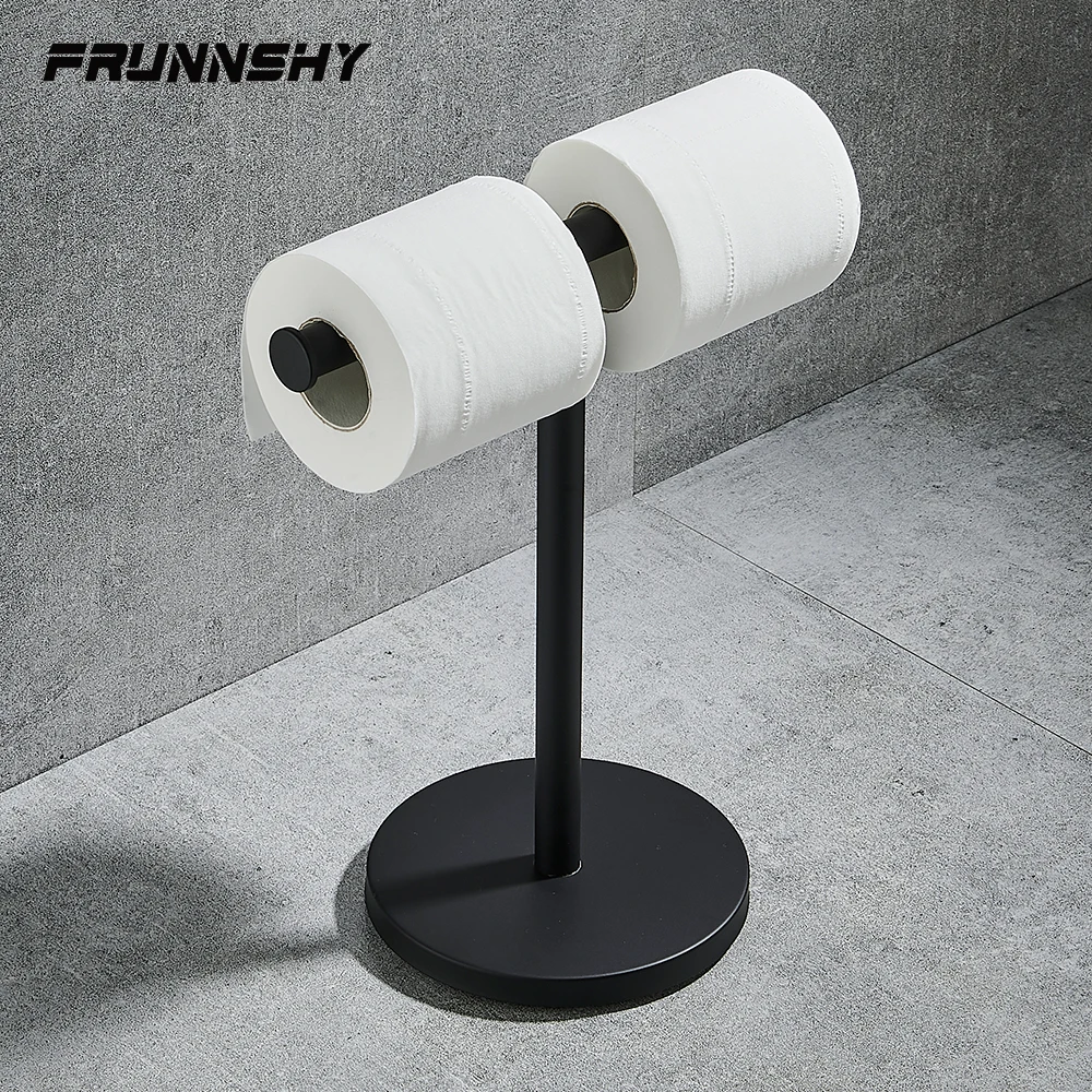 Stand Roll Paper Holder Stainless Steel Kitchen Vertical Paper Towel