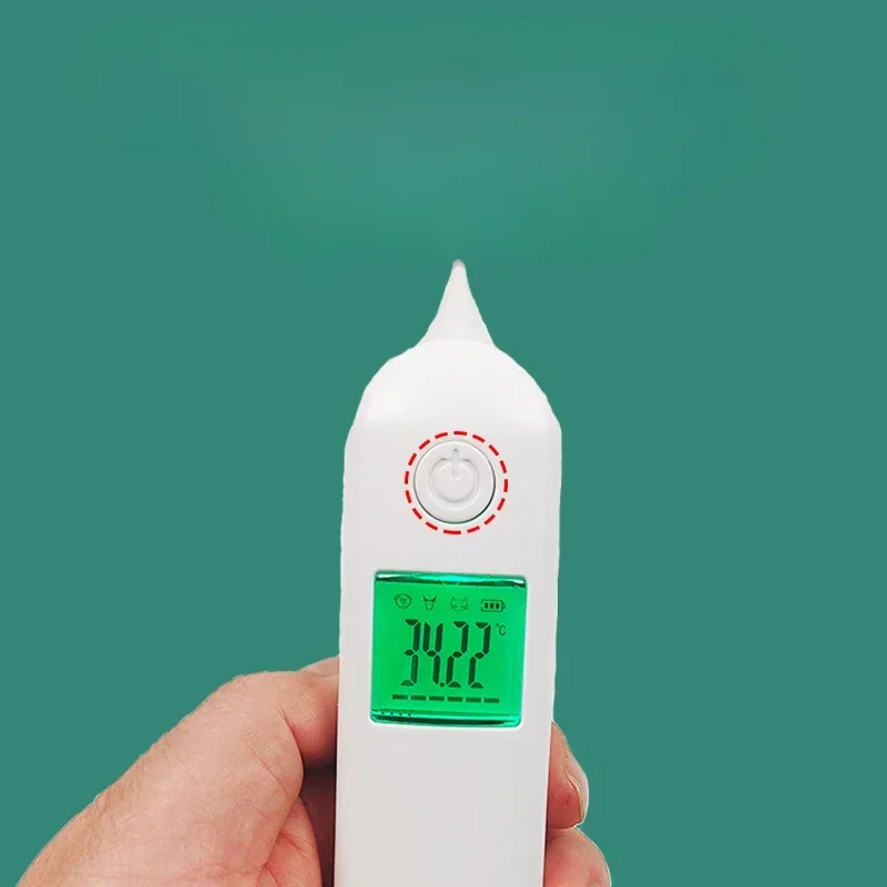 Alkaline Batteries of Animal Electronic Thermometer Pet Thermometer Dog Cat Water Proof Pet Anal Temperature