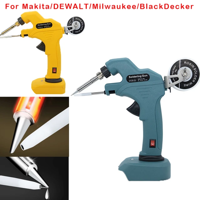 Handheld Hot Air Heating Gun For Makita/Dewalt/Milwaukee/Blacker&Decker 18V  20V Li-ion Battery Power Cordless Industrial Tools - AliExpress