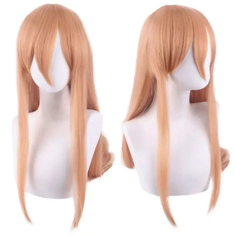 Anime Chainsaw Man Power Cosplay Perücken mit WigCap Mädchen Kopfbedeckung Halloween Dress Up Party Maskerade Kostüme Perücken – Detail 6
