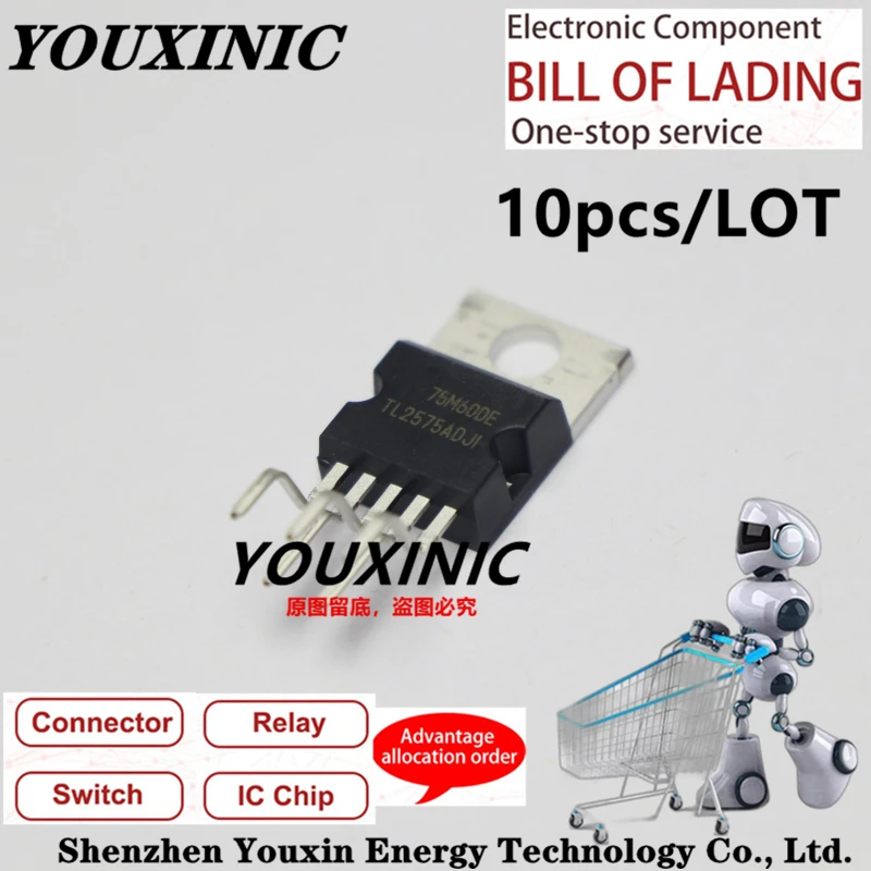 

YOUXINIC 100% New Imported Original TL2575-05IKV TL2575-05I TL2575-12IKV TL2575-12I TL2575-ADJIKV TL2575ADJI TO-220