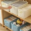 Durable Foldable Underwear Drawer Storage Box for Clothes, Fabric Underwear Socks Storage, Wardrobe Divider 5