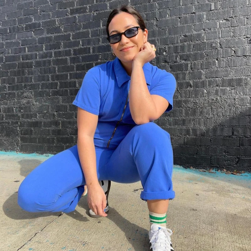 2024 Fashion Jumpsuit Women Streetwear Overalls Short Sleeve Zip Pocket Jogger Playsuits Casual Rompers Summer Pants Workwear