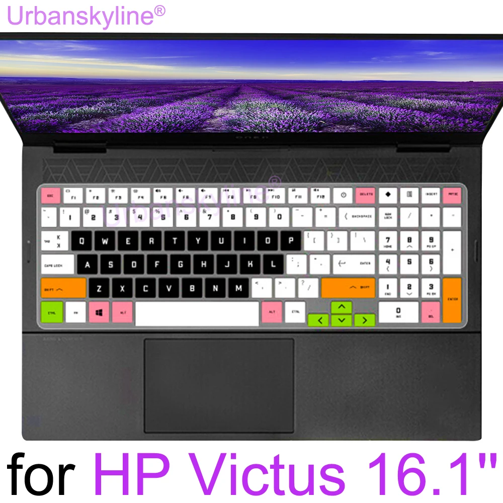 Чехол для клавиатуры HP Victus 16 1 дюйма 16-d 16-e 16t-d 16z-e защитный чехол игрового ноутбука