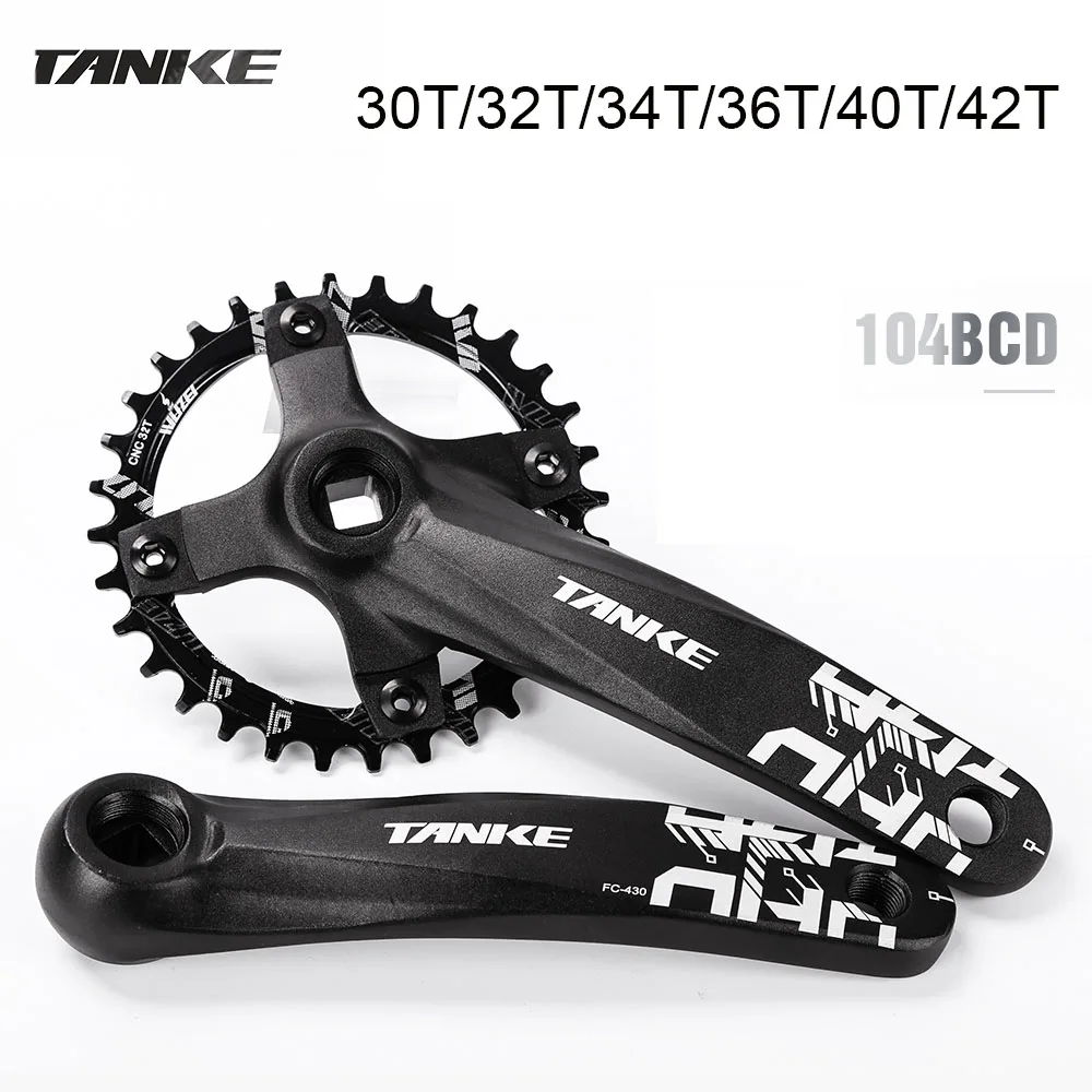 Corona Bicicletta Bynccea 104BCD - 32T 34T 36T 38T Per Bici Strada E MTB