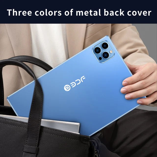 New 5G Pad 10.1 Inch Android Tablets Octa Core 8GB RAM 512GB ROM 4G LTE 5G WiFi Tablet Pc 2560*1600 2K FHD Display 8000mAh 6