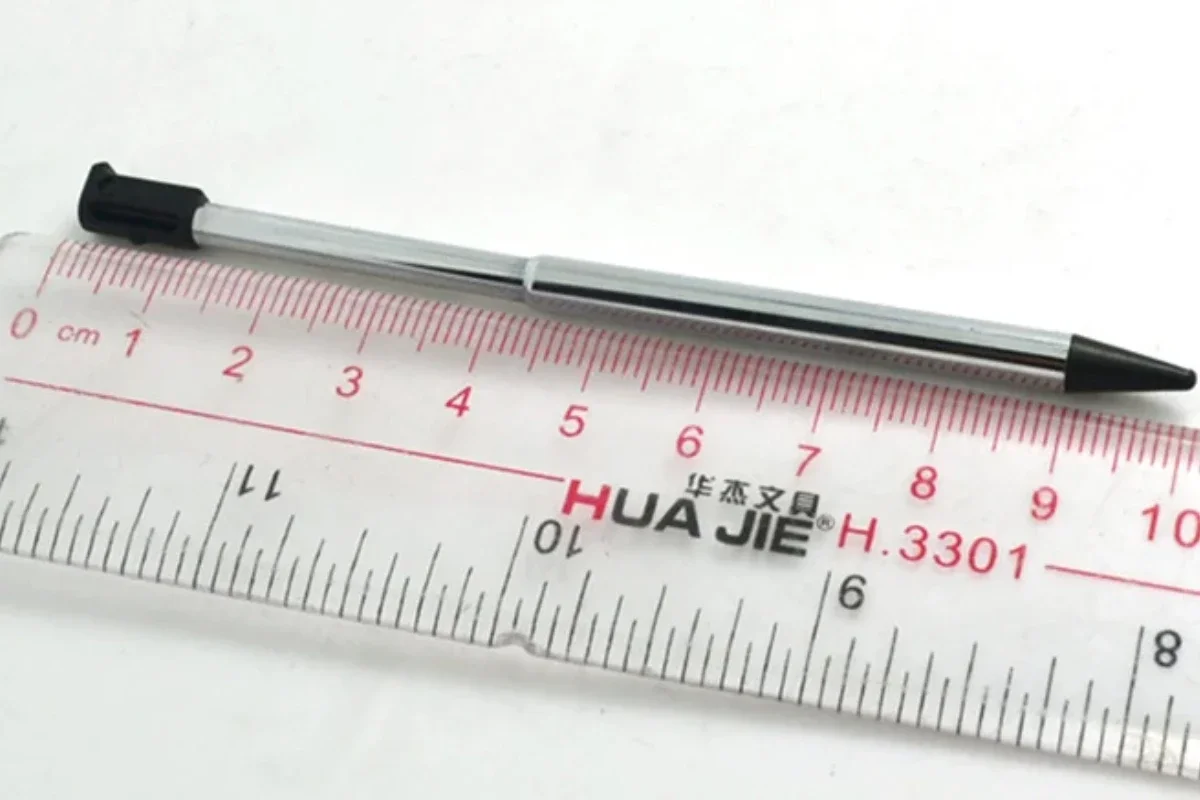 100pcs Retractable Stylus Metal Extendable Touch Screen Pen For Nintendo 3DS Games Accessories