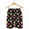 Cute Donut Pattern Beach Shorts For Men 3D Printed Food Short Pants Streetwear Surf Board Shorts Summer Holiday Swimming Trunks 1