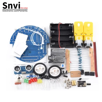 Kit fai da te per auto telecomandata da competizione elettronica per auto intelligente - Robot Bluetooth MCU Telaio di programmazione Parti elettroniche fai da te