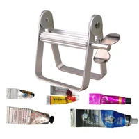 1pcs Tube Squeezer Lazy Toothpaste Dispenser Metal Squeezing Tools Hair Color Dye Cosmetic Paint Squeezer Tube Wringer 1