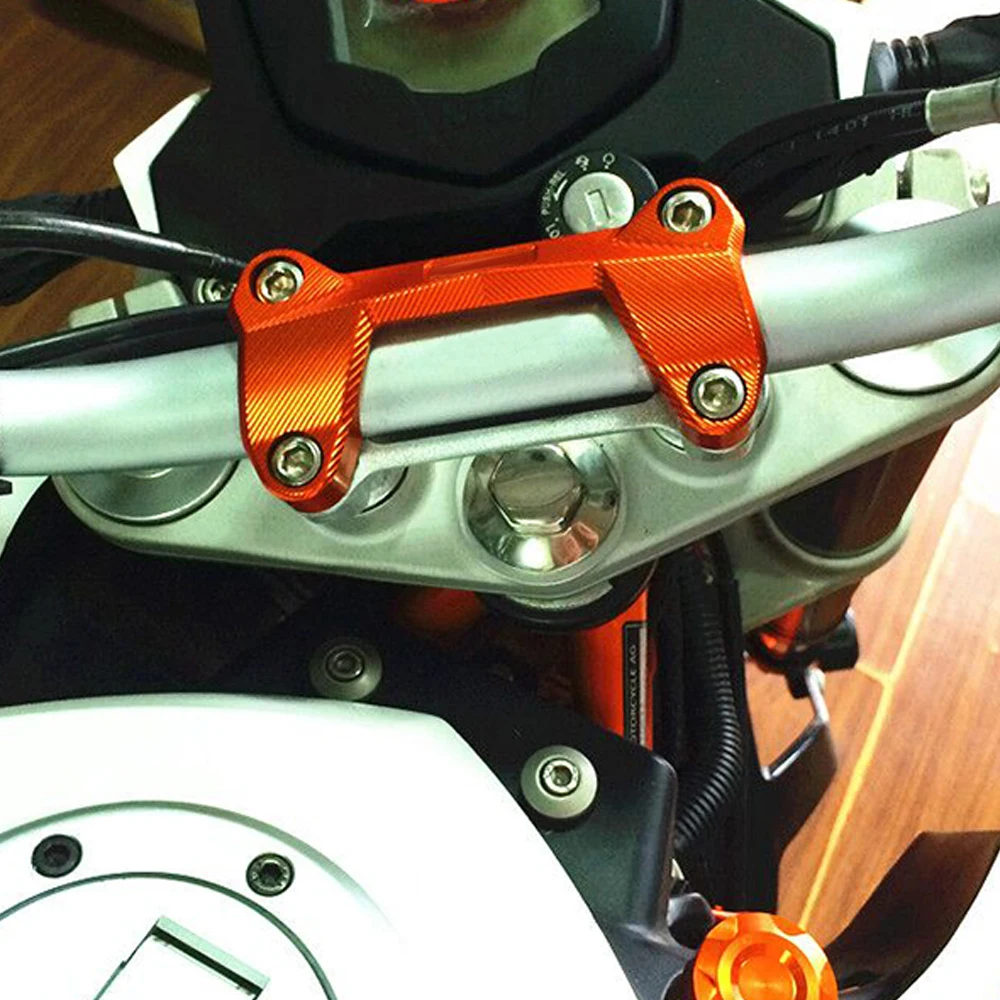 

For KTM DUKE 125 200 390 DUKE200 DUKE390 DUKE125 Motorcycle Handlebar Riser Up Back Move Support Bar Handle Riser Mounting Clamp