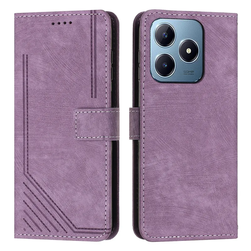 Luxury Magnetic Leather Wallet Case - Shockproof Flip Cover