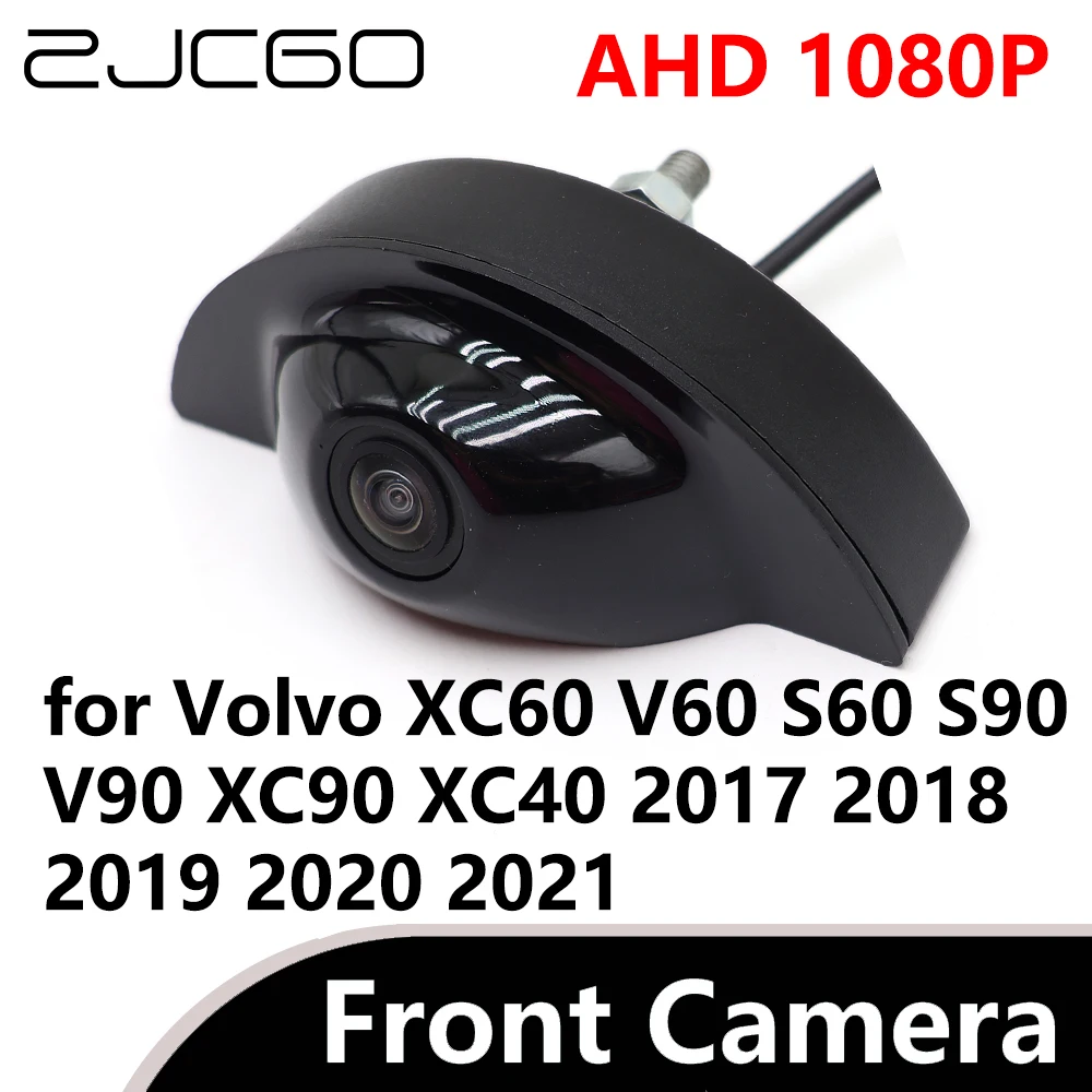 

ZJCGO AHD 1080P CVBS 170° Car Parking LOGO Front View Camera for Volvo XC60 V60 S60 S90 V90 XC90 XC40 2017 2018 2019 2020 2021