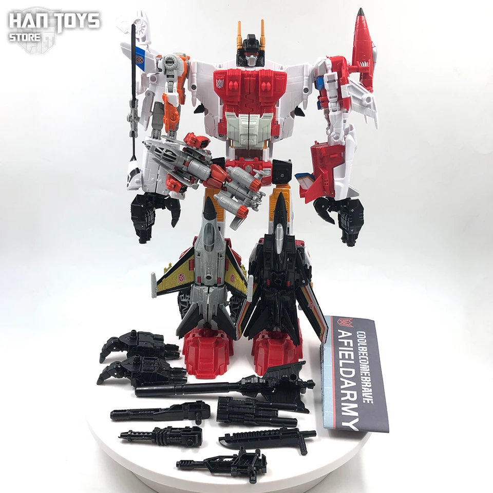 6 in 1 Superion HZX Transformation Toys Upgrade Version