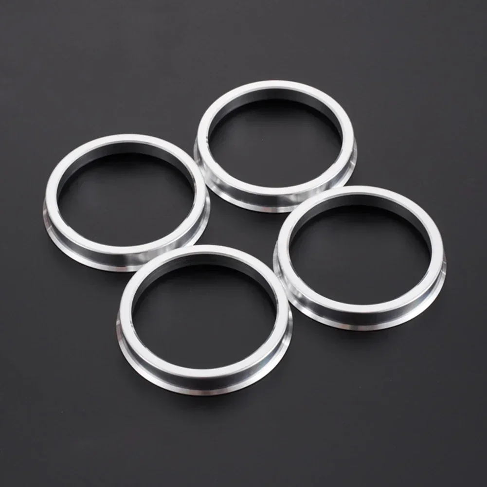 Improve Vehicle Performance with Aluminium Alloy Wheel Hub Centric Rings Spacer 73 1mm Outer Diameter 60 1mm Inner Diameter