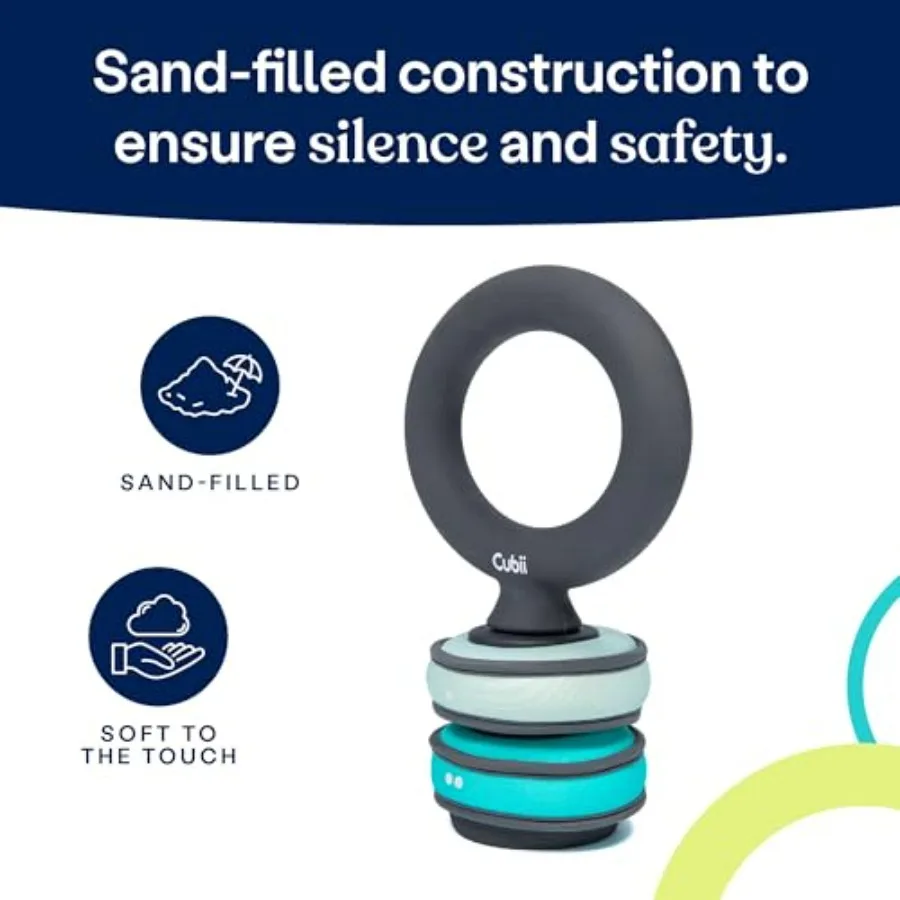 Build Adjustable Kettlebell Set - Includes Two SoftRings Removable Interchangeable Soft Weights