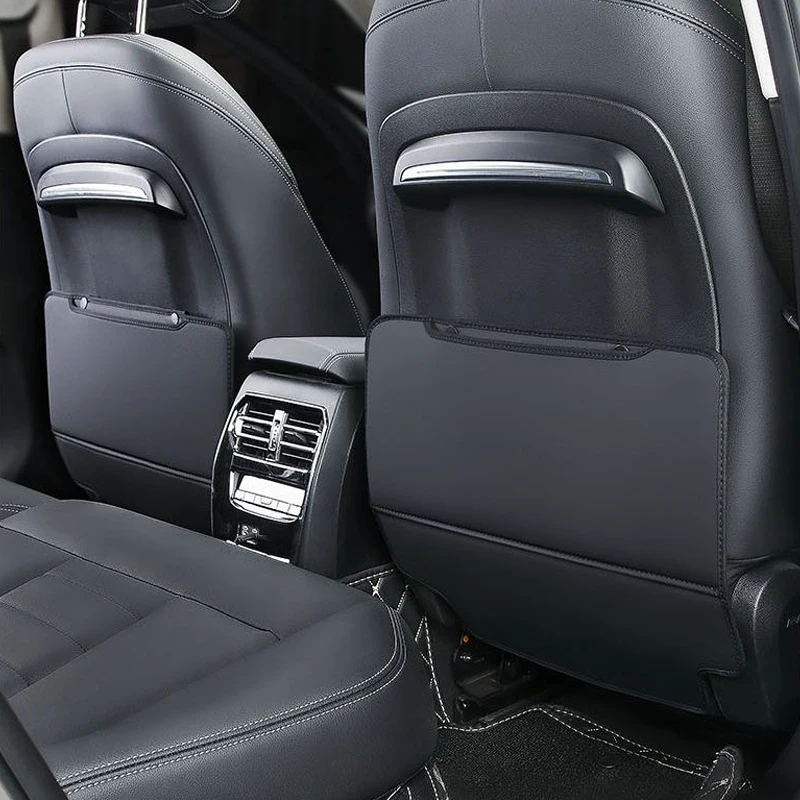 

Короткая Противоударная накладка на сиденье автомобиля, 2 шт., многофункциональная накладка на спинку сиденья, Противоударная накладка на заднее сиденье автомобиля
