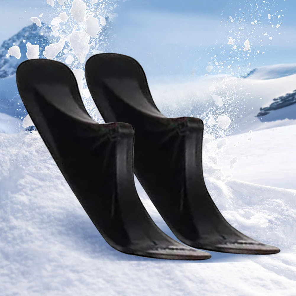 1 Pair Scooter Sled Sled Ski Board Snow Sledge Board Set Snow Ski Scooter for Kids Outdoor Accessories