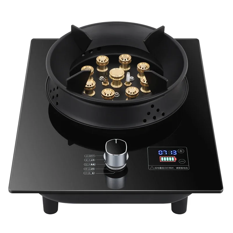 7.2KW gas stove single stove liquefied petroleum desktop embedded single natural household fierce fire