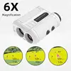 Golf Laser Rangefinder 500M 6x Telescope High-Precision Range Finder With Flag Lock Vibration Yards Slope Pin Distance Meter 6