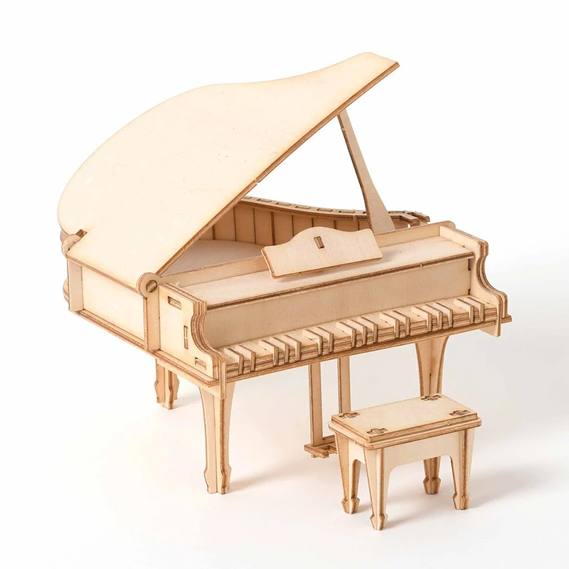 3D Wooden Puzzles to Assemble Model Building Kits 5