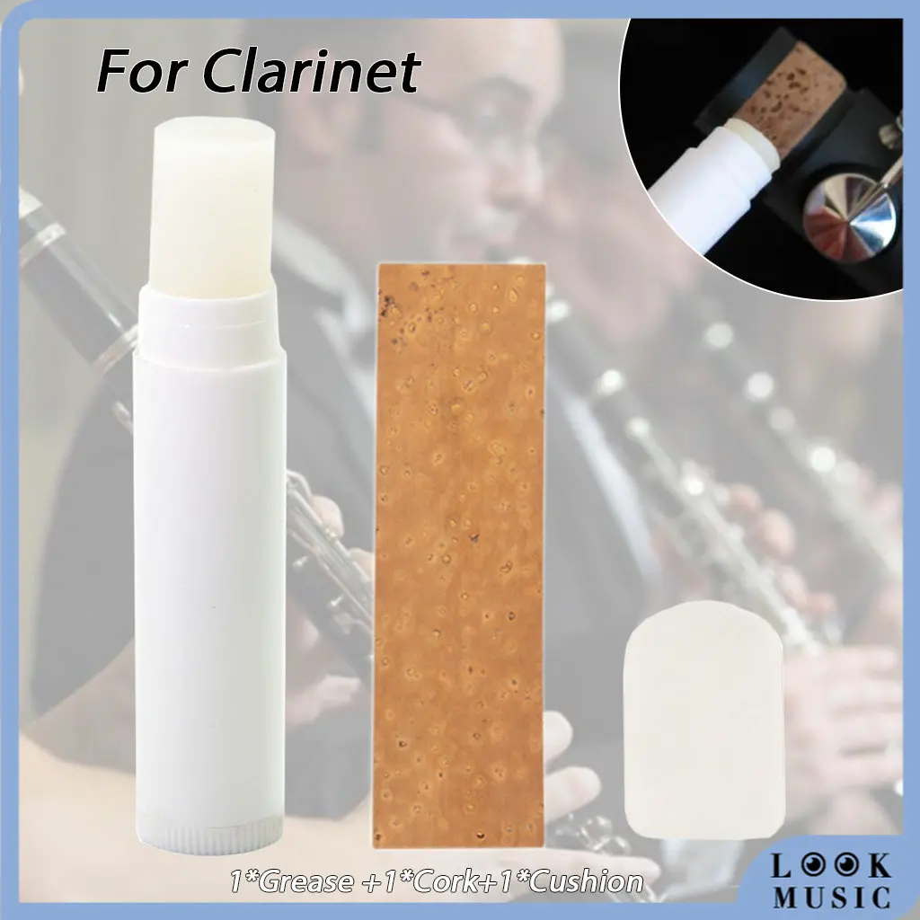 LOOK 0.5mm Mouthpiece Pads Cushions Cork Grease Tenor/Alto Corks For