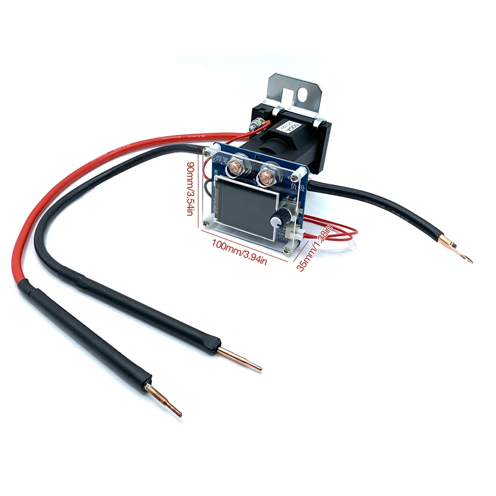 New 5-15V 1500A Double Pulse Relay Spot Welding Machine Controller for 18650 Lithium Battery Welding Nickel Plate 6