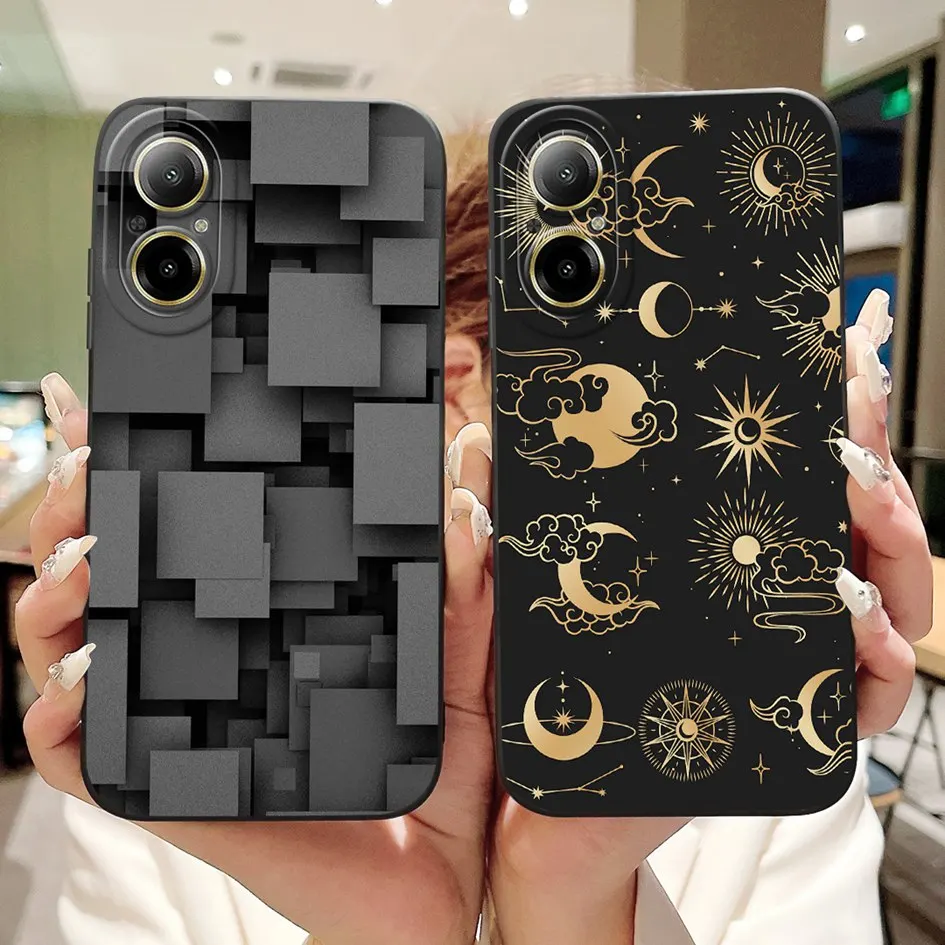 Floral Art Soft Silicone Shockproof Phone Case