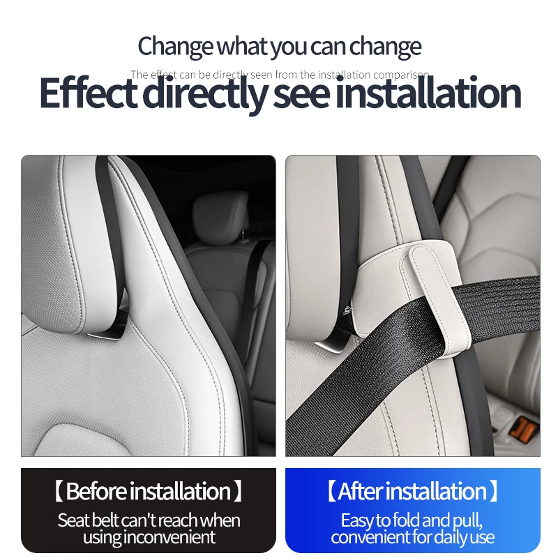 Car Sports Seat Belt Adjustment and Fixing Device