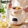 Multifunction Slow Cooker Baby Porridge Soup Bird's Nest Stew Pot Automatic Cooking machine Electric Food Steamer Ceramic liner 6