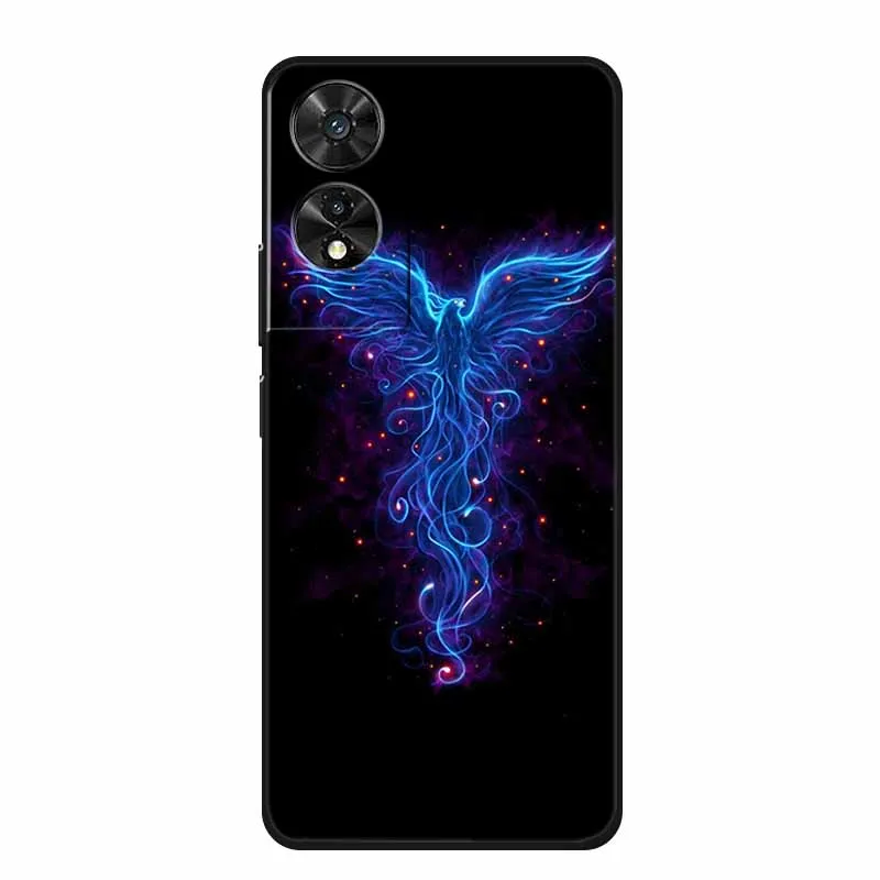 Wolf Lion Silicone Fashion Space TPU Phone Case with Enhanced Protection and Unique Print Design.