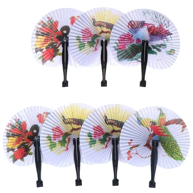 Chic Female Handheld Fan: Stay Cool and Stylish in Any Setting