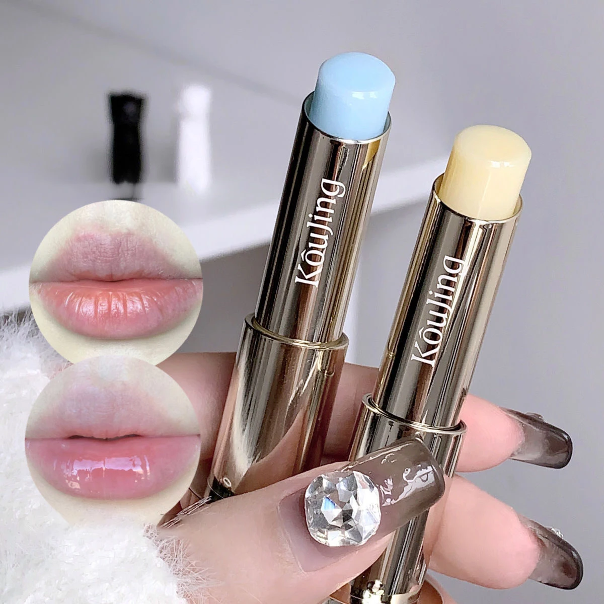 Lip Makeup Cute Cat Lip Gloss All-natural Lip Balm For Dry Moisturizing Power Lips Care Nourishing Repair Day Night Glaze