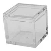 10Pcs Acrylic Box Trays for 0.39Inch 10mm Elements Cubes Clear Case Periodic Table Bracket for Elements Collections 6