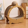 Pet Wooden Furniture Wood Cat House Cat Scratching Cat Climbing Frame Pet Bed For Kitty Pet Supplies