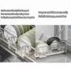 Dish Drying Rack Bowl Drainer Over Sink Drainer Draining Rack Organizer Kitchen Sink Basket Tableware Narrow Cup Holder Shelf 5