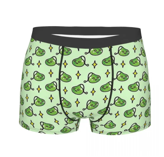 

Cute Maplestory Slime Mushroom Mushrooms Forest Underpants Homme Panties Men's Underwear Print Shorts Boxer Briefs