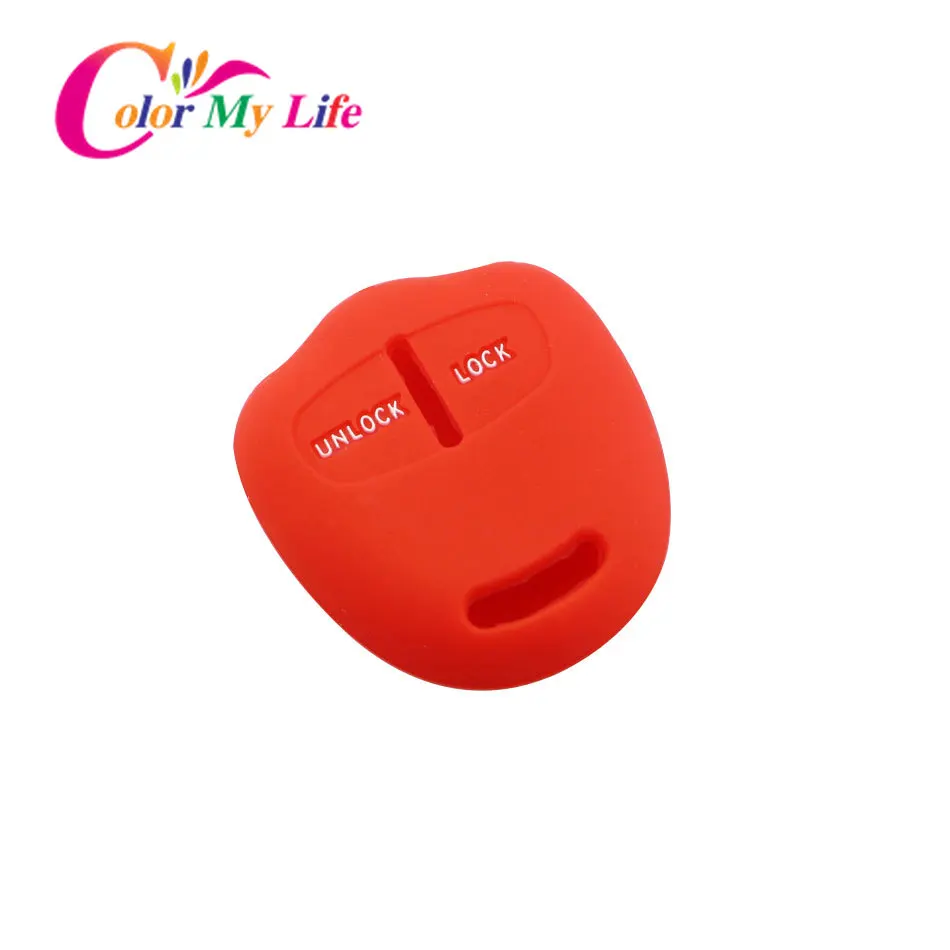 Rubber Key Protection Cover Key Holder Case for Mitsubishi Outlander Colt LANCER Grandis Pajero Sport ASX Accessories 1 Piece Key Case,Key Case Cover,Car Key Shell,Remote Control Case Cover,Flip Key Fob Shell