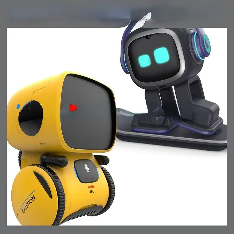 

For EmoRobot Smart Robots Dance Voice Command Sensor, Singing, Dancing, Repeating Robot Toy forKids Boys andGirls TalkkingRobots